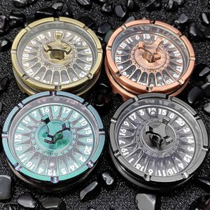 Roulette ronde en cuivre ancien à 20 faces pour adulte D20 aléatoires Dés en métal du MDN pour <span class=keywords><strong>jeu</strong></span> de rôle - Product Image 6