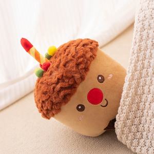 Fourniture directe par le fabricant de jouets en peluche mignons pour enfants poupées animaux en peluche mignons lapin ours écharpe florale cadeau d'anniversaire rempli de Pp - Product Image 4