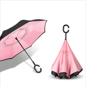 Nouveau design, parapluie inversé double face personnalisé avec logo imprimé, pour cadeau - Product Image 4