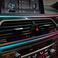 Éclairage ambiant dynamique intérieur de qualité supérieure pour BMW Série 7 G11 G12 2015-2022 pour créer une ambiance intérieure
