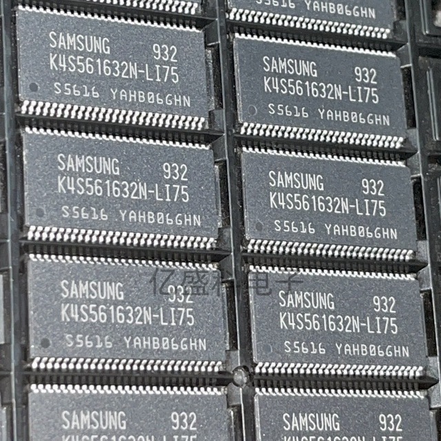 Samsung K4S561632N-LI75 TSOP54 SDRAM 32MB Memory Chip For Computer Electronics