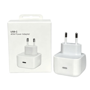 Adaptador de Corriente Dinámico de 40W para UE, EE. UU. y Reino Unido con 60W para Cargador de iPhone, Cable Tipo C de 40W para iPhone, Cargador de iPhone - Product Image 1