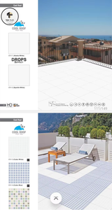 Tejas Vitrificadas Antideslizantes de 9 mm de Espesor, Baldosas para Exteriores para Terrazas, Escuelas, Almacenes, Gimnasios y Uso Comercial - Product Image 2