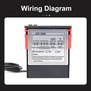 Controlador inteligente de temperatura y humedad con pantalla digital, <span class=keywords><strong>termostato</strong></span> de incubación de cría, pantalla digital, - Product Image 5