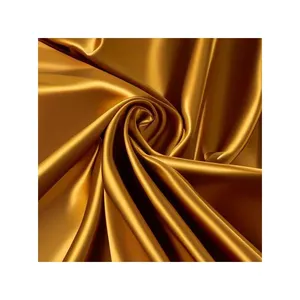 High Quality Moisture-Absorbent Lightweight Soft Satin Charmeuse Material For Silky Smoothness