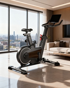 Steel Upright Exercise Bike LCD Display Wool Felt Resistance 6-13kg Flywheel for Sports Entertainment <strong>Fitness</strong> <strong>Body</strong> <strong>Building</strong> - Product Image 5