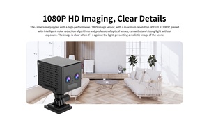 กล้องวงจรปิดไร้สาย Wifi ความละเอียด 4MP รองรับซิม 4G เลนส์คู่ ซูมได้ ภาพคมชัดระดับ HD พร้อมอินฟราเรดมองเห็นในเวลากลางคืน ตรวจจับความเคลื่อนไหวของมนุษย์ กล้องขนาดเล็กสำหรับความปลอดภัยภายในบ้าน - Product Image 5