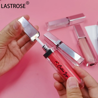 Vente en gros de rouge à lèvres liquide LED 7 ml, végan, imperméable, mat, gloss à lèvres à marque privée, non collant, avec miroir