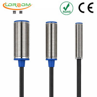Capteur de proximité magnétique LORDDOM M8 M12 M18 à effet Hall NPN PNP NO 8mm 10mm DC 10-30V 2 fils 3 fils IP65 Type court