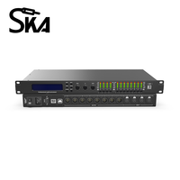 SP-MA48F1 avec FIR, égaliseur dynamique, entrée maximale 18 dB, alimentation XTA, processeur audio 4 entrées 8 sorties