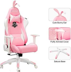 Massage <strong>Gaming</strong> <strong>Chair</strong> for Adults Large Size Computer Ergonomic Game <strong>Chair</strong> Heavy Duty Big and Tall Gamer <strong>Chair</strong> Racing Style - Product Image 3