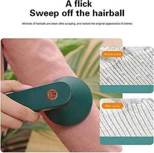 Mini Rasoir Anti-Bouloches Électrique Portable USB Rechargeable en Tissu, Style Tendance Personnalisé - Product Image 4