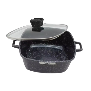 High Quality Marble Coating Pink Casserole Pot <strong>Kichen</strong> Accessories Diecast Aluminum Metal Kitchen <strong>Wear</strong> Non Stick Cookware Sets - Product Image 1