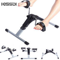 Pédale de rééducation Portable sous le bureau unisexe acier usage domestique Mini pédale vélo d'exercice