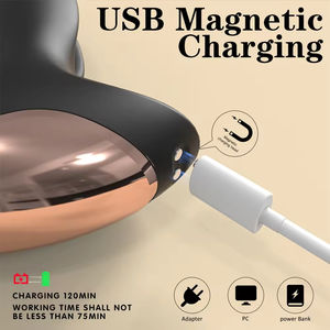 Vibrador Masculino Personalizable, Nuevo Producto Transfronterizo - Masajeador de Próstata Vibrante con Anillo de Bloqueo, Vibrador Anal para Hombres - Product Image 3