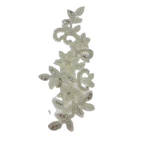 Appliques <span class=keywords><strong>de</strong></span> strass 3D exquises et brillantes populaires pour les robes <span class=keywords><strong>de</strong></span> mariée et les tenues <span class=keywords><strong>de</strong></span> <span class=keywords><strong>la</strong></span> <span class=keywords><strong>mère</strong></span> <span class=keywords><strong>de</strong></span> <span class=keywords><strong>la</strong></span> mariée - Product Image 2