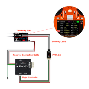 Radiolink V2 R12DS 2.4GHz RC récepteur 12 canaux Sbus/PWM Signal pour avion de contrôle longue portée RC émetteur AT10II <span class=keywords><strong>AT9S</strong></span> <span class=keywords><strong>Pro</strong></span> - Product Image 5