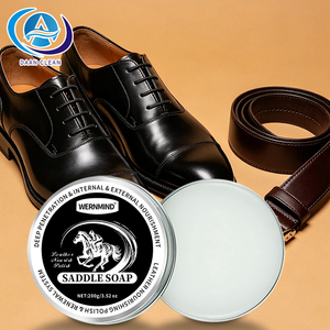 DAAN Custom Logo 60g 100g 200g All-purpose <strong>Leather</strong> Grooming Soap for <strong>Furniture</strong> <strong>Restoration</strong> with Aluminum Case - Product Image 6