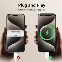 Câble USB-C vers C en nylon tressé 240W 2 mètres Charge rapide et synchronisation des données pour iPhone 15/16/17 Pro Max iPad MacBook