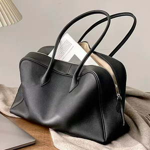 Borsa a <span class=keywords><strong>Tracolla</strong></span> Capiente in Vera Pelle Bovina di Alta Qualità, Borsa da Viaggio Casual Fashion per <span class=keywords><strong>Uomo</strong></span>/Donna - Product Image 1