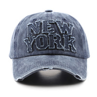 Gorra de Béisbol con Logotipo Bordado Personalizado y Estilo Desgastado