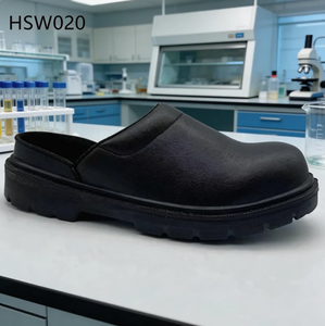 ZYF, Zapatos <span class=keywords><strong>de</strong></span> Seguridad Antideslizantes para el Trabajo, Estilo Slip-On, Negros/Blancos, Resistentes a Ácidos y Álcalis, Unisex, Modelo HSW024 - Product Image 4