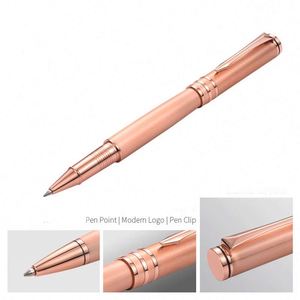 High Quality Gold Plated Metal Ballpoint <b>Pen</b> with logo Elegant <b>Pen</b> Signature <b>Pen</b> CustomizableSuitable for Office Work - Product Image 2
