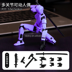 Nueva Figura <span class=keywords><strong>de</strong></span> Acción Semi-terminada, Muñeco Articulado Impreso en 3D, Muñecos Ecológicos Móviles, Figura <span class=keywords><strong>de</strong></span> Acción Titan 13 - Product Image 6