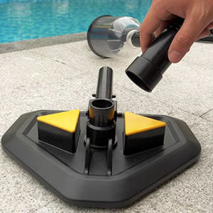Tête de nettoyeur de <span class=keywords><strong>piscine</strong></span> avec brosses et poignée à clip pour le nettoyage des piscines, fabriquée par un fabricant spécialisé dans les équipements de natation. - Product Image 4