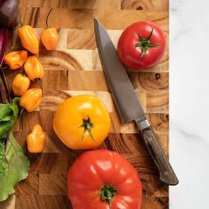 Planche à découper en bloc de boucher surdimensionnée de style écologique 60.96x45.72x5.08cm Plateau en bois de bambou sain pour <span class=keywords><strong>la</strong></span> cuisine - Product Image 3