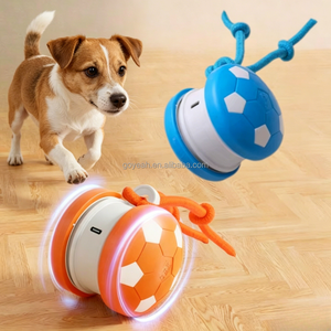 Juguete Interactivo Automático de Fútbol para Perros, con Movimiento Aleatorio Activado por Movimiento y Cuerda - Product Image 1