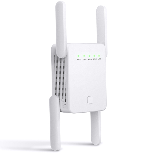 1200Mbps Outdoor Signal Booster Network Digital Extender 4G Signal Long Range Wifi Signal 2G 3G 4G Wireless Wifi Repeater