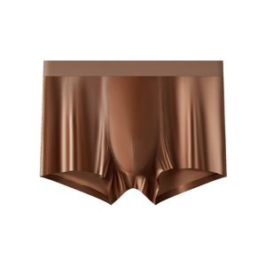 Calzoncillos Bóxer de Seda de Morera y Nailon para Hombre, de Lujo Ligero, Sin Costuras, de Secado Rápido, Transpirables, de Cintura Media, ODM - Product Image 6