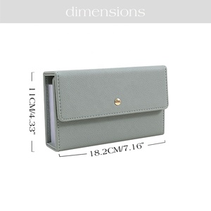 Hongbo New 6-Color A6 Soft Litchi Leather <strong>Binder</strong> <strong>Budget</strong> Planner With Cash Envelopes As Office/Back-To-School Stationery Gifts - Product Image 4