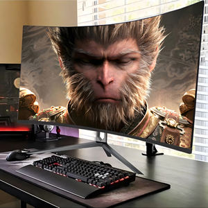 Monitor de Juegos Rebekah Factory de 24, 27 y 34 Pulgadas, Pantalla <span class=keywords><strong>Curva</strong></span> para Escritorio, Pantalla LCD para Juegos de PC de 1-4k, 180hz 165hz, Sin Marco - Product Image 1