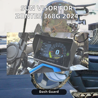 Accesorios para Motocicleta, Visera Protectora Solar para Pantalla de Instrumentos, Plástico, ZONTES 368G G368 368 2024-2026