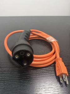 Ensemble de cordon d'alimentation en plastique de haute qualité, compatible avec les chariots de golf Evolution ICON, 110V-240V 16A, prise de charge pour chariot de golf à 3 broches - Product Image 2