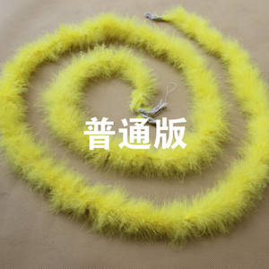 <span class=keywords><strong>Boa</strong></span> en plumes de marabout de dinde pour fête, <span class=keywords><strong>boa</strong></span> en plumes d'argent, pas cher, bricolage - Product Image 6