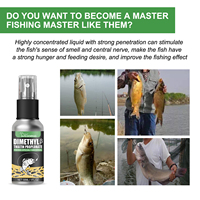Attractant universel pour poissons à haute concentration, spray de diméthyl bêta-propionate pour l'amélioration de l'appât de pêche en eau douce et en eau salée