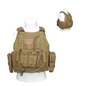 미국 창고 다기능 Tatico 플레이트 캐리어 조끼 도매 사용자 정의 조정 가능한 전술 가슴 장비 조끼 가방 - Product Image 1