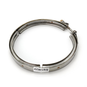 Pinces de <span class=keywords><strong>filtre</strong></span> <span class=keywords><strong>à</strong></span> <span class=keywords><strong>particules</strong></span> diesel en acier inoxydable 2880212 OEM pince DOC en bande V nouvelle condition - Product Image 6