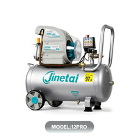 Compresseur d'air à piston de 50 L, 2 HP, à entraînement direct, de conception nouvelle, type OEM, personnalisé, industriel, portable