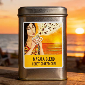 Etiqueta adhesiva transparente personalizada al por mayor para caja con sello, impresión UV, para envasado de té y mezclas de especias (Masala) - Product Image 6