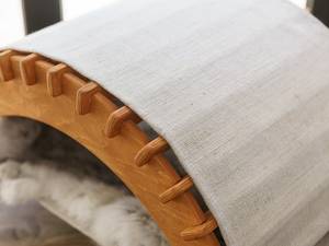 Lit en bois moderne fait main de luxe - Product Image 2