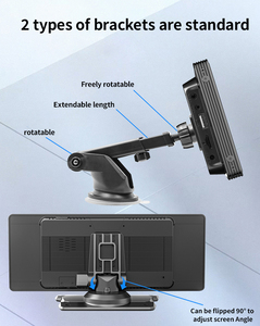 10,26 дюймов Универсальный Автомобильный Bluetooth мультимедийный видеоплеер портативный GPS навигатор Carplay Android Радио сенсорный автомобильный - Product Image 6