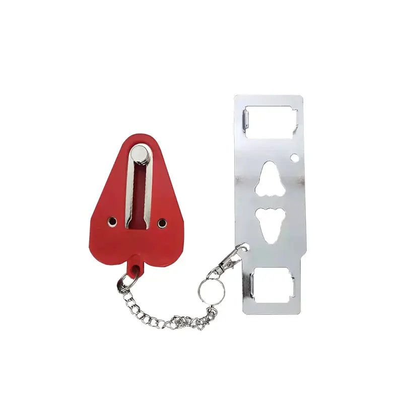 Portable Solid Heavy Duty Safety Door Lock for Additional Privacy and Safety in Hotel,Apartment etc