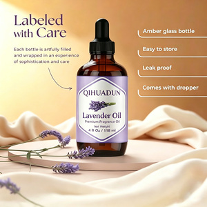 Huile parfumée à la lavande 118 ml (4 fl oz) pour diffuseur, soins de la peau et des cheveux, idéale pour les massages et les mélanges DIY, avec compte-gouttes - Product Image 4