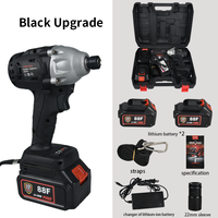 Nouvelle Clé à Chocs Électrique Sans Fil Industrielle de Qualité Professionnelle, Moteur Brushless, Batterie Li-ion 18V, Couple Max 230 Nm, 3 Tailles de Mandrin, Outil Électrique