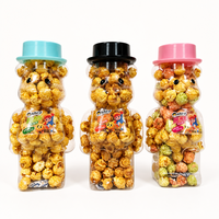 128g Popcorn Manis Instan Kaleng Kecil OEM ODM Pasokan Grosir Langsung Pabrik untuk Anak-anak & Dewasa