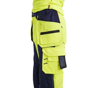 BLAKLADER - 715618113389D21 Pantalón Hi-Vis para Mujer Amarillo/Azul Marino-EAN 7330509502594 ROPA DE TRABAJO DE LA HI-VIS - Product Image 5